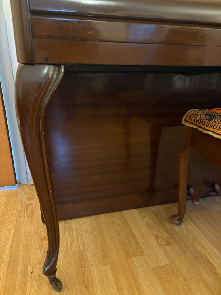 Beautiful, previously school house piano 
