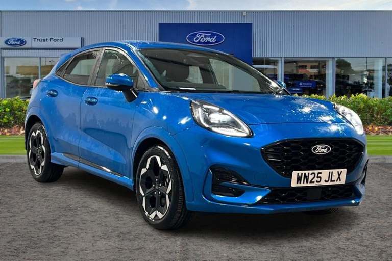 2025 Ford Puma 1.0 EcoBoost Hybrid mHEV 155 ST-Line X DCT 5dr- Apple Car Play Semi-Auto Hatchback...