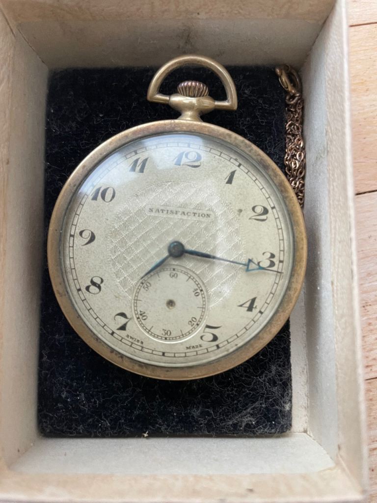 Gold Pocket Watch - Vintage and Working Order
