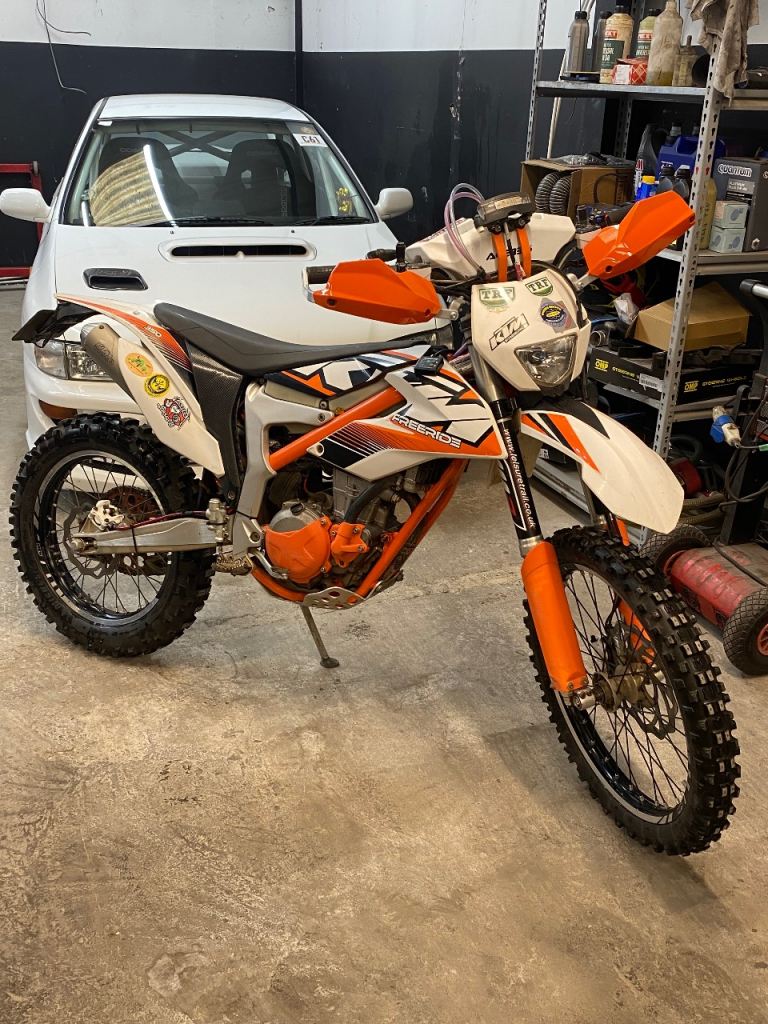 KTM 350 road legal loads mot 