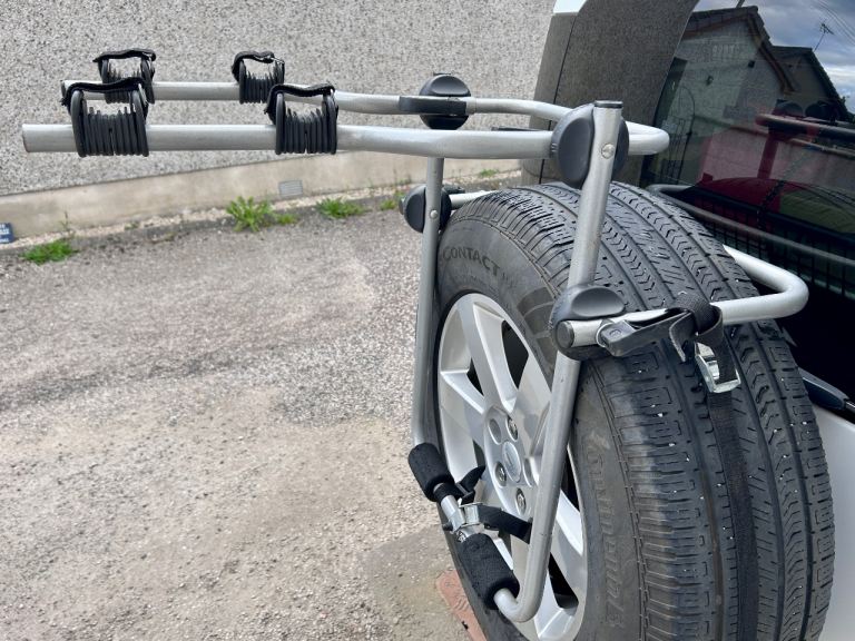 Bike Carrier for 2 bikes on Spare Wheel – Good Condition