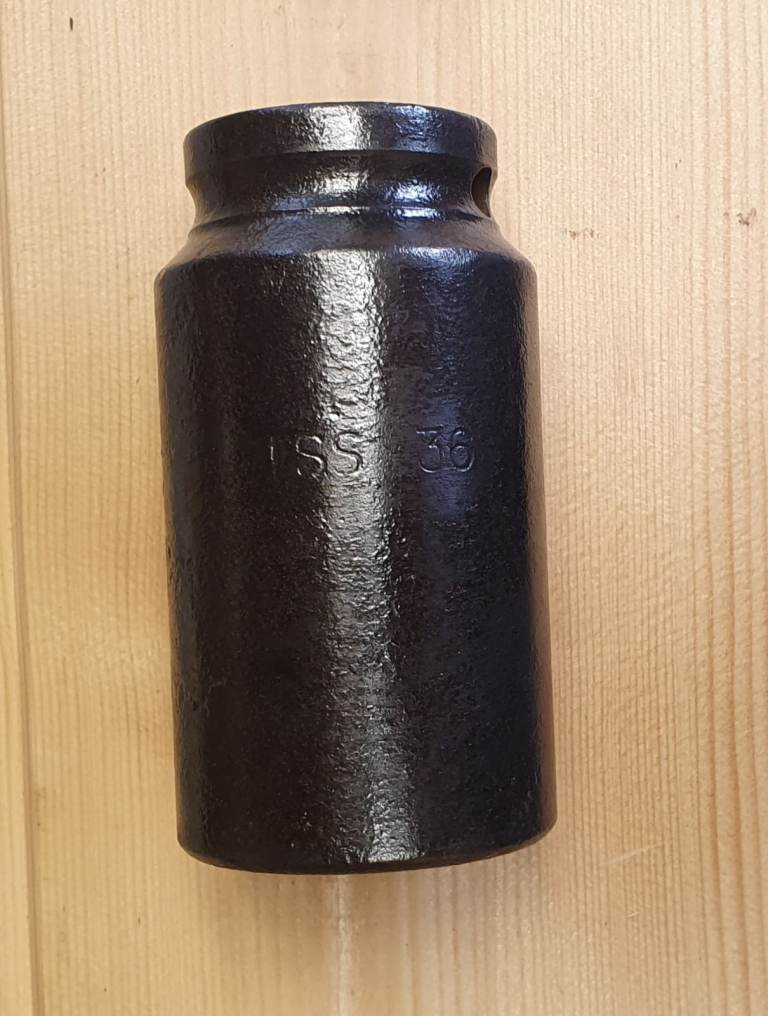 Vintage ISS 36mm 3/4'' drive deep impact socket
