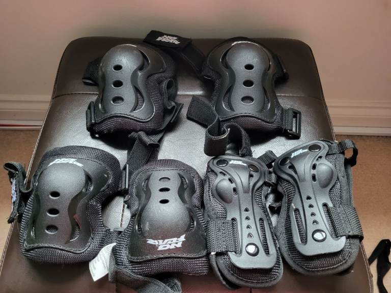 No Fear Skateboard helmet & protection pack