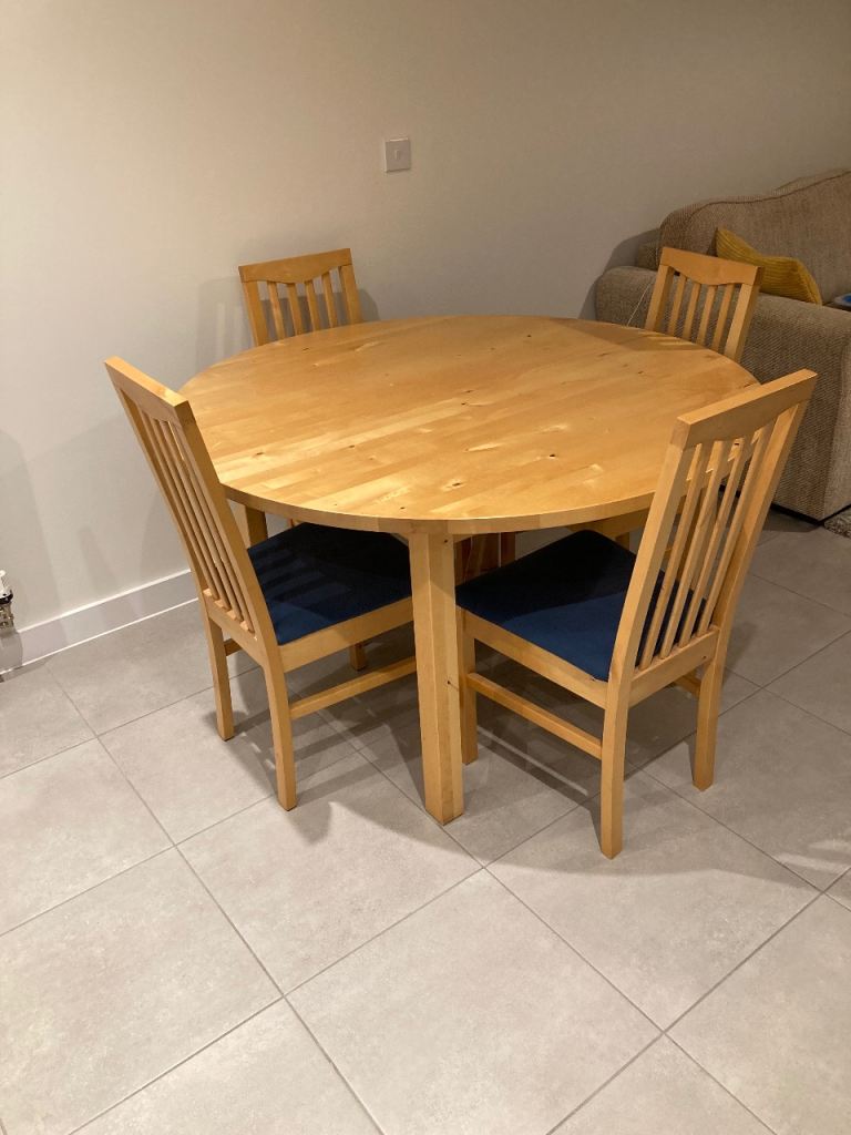 Extending Solid Wood Dining Table
