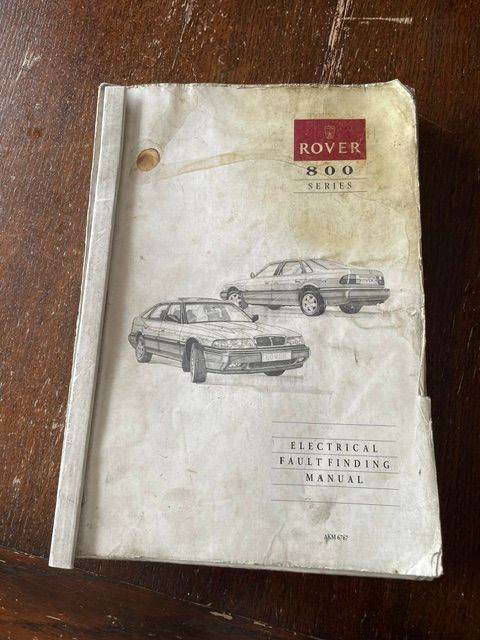 Rover 800 and 827  Workshop Manuals
