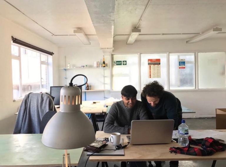 Fixed Desk Rental in Shared Studio in Peckham/Bermondsey