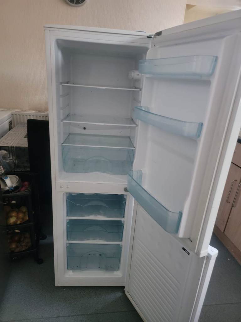 Iceking White Fridge Freezer - Good Condition