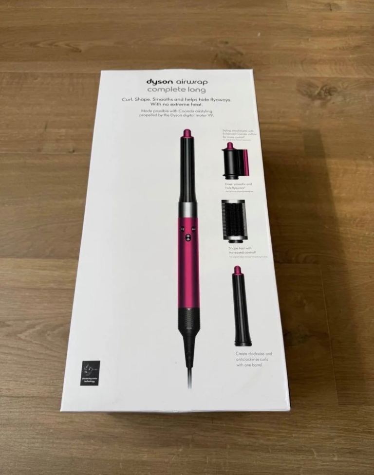 Dyson airwrap hair curler 