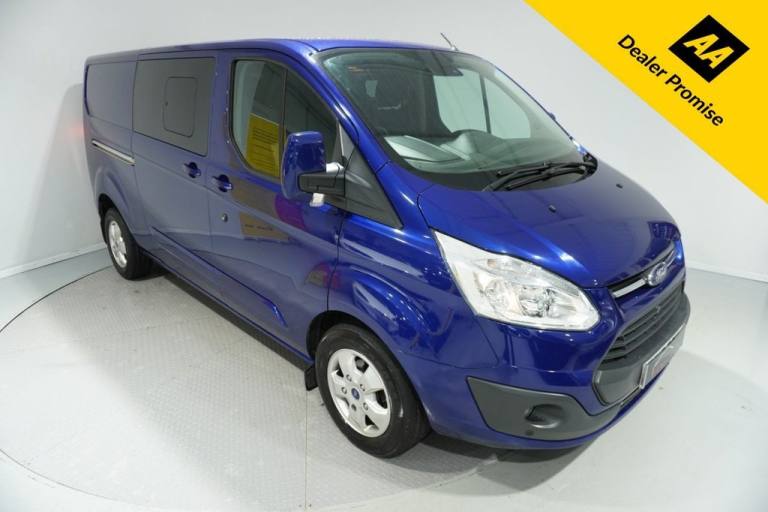 2017 Ford Transit Custom 2.0 TDCi 130ps Low Roof D/Cab Limited Van PANEL VAN DIESEL Manual