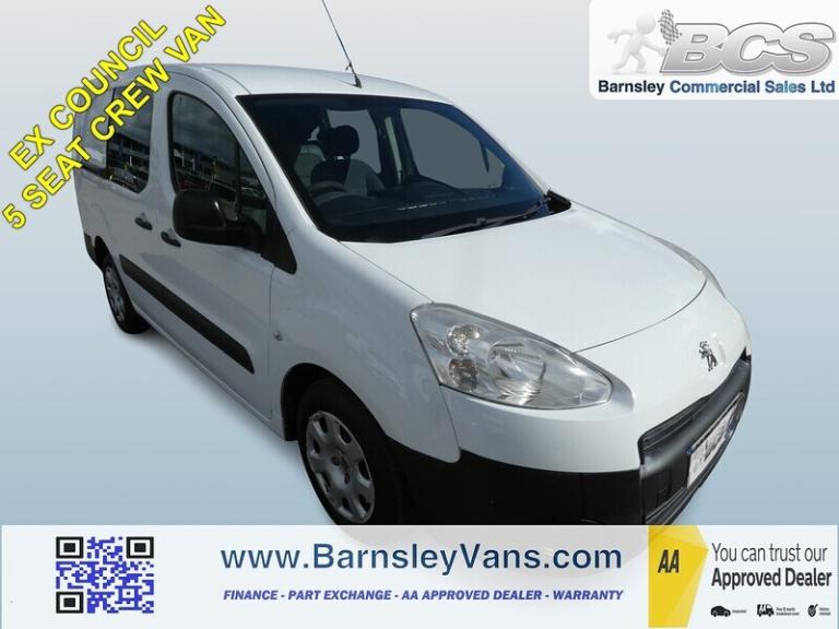 2014 Peugeot Partner HDi S Crew Cab Vans Diesel Manual