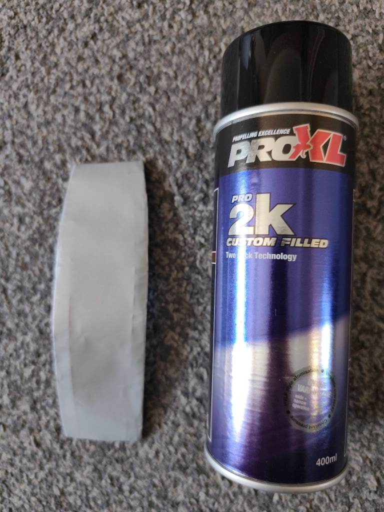 PROXL 2K Custom Filled Silver Aerosol Spray Cans Sensible Offers
