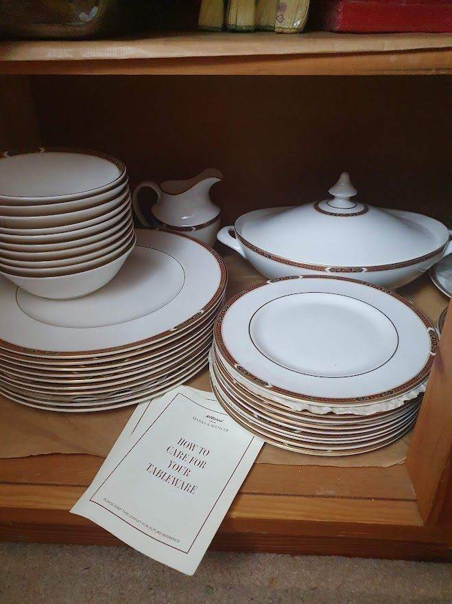 St Michael Bone China 'Connaught' Dinner service – Excellent Condition ...