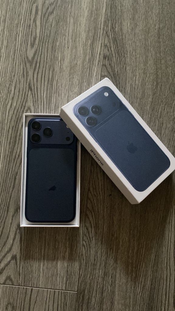 Brand new IPhone 17 pro max (Navy blue)