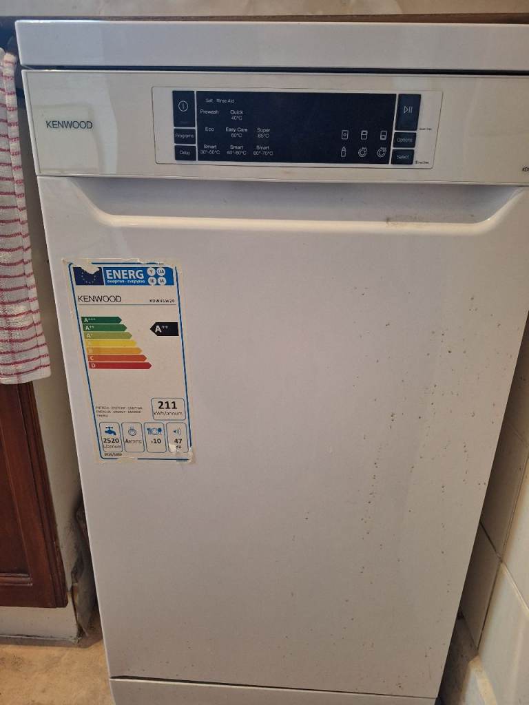 Slimline dishwaser
