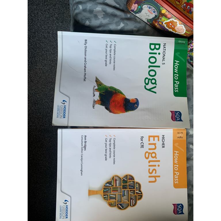 How to pass n5 English biology 
