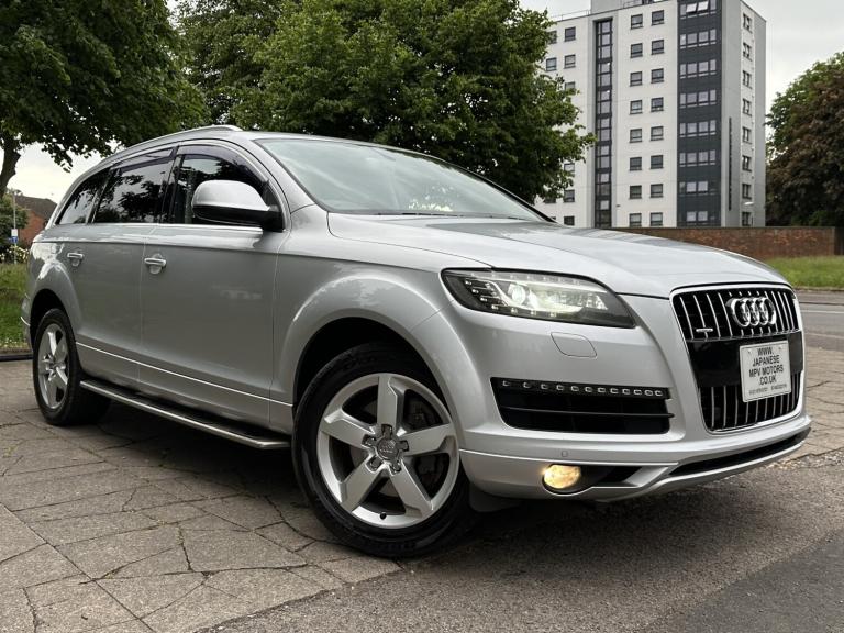 2011 Audi Q7 3L TFSI V6 Petrol Automatic Quattro 4WD SUV Automatic 7 Seater 5dr Silver SUV Petrol...