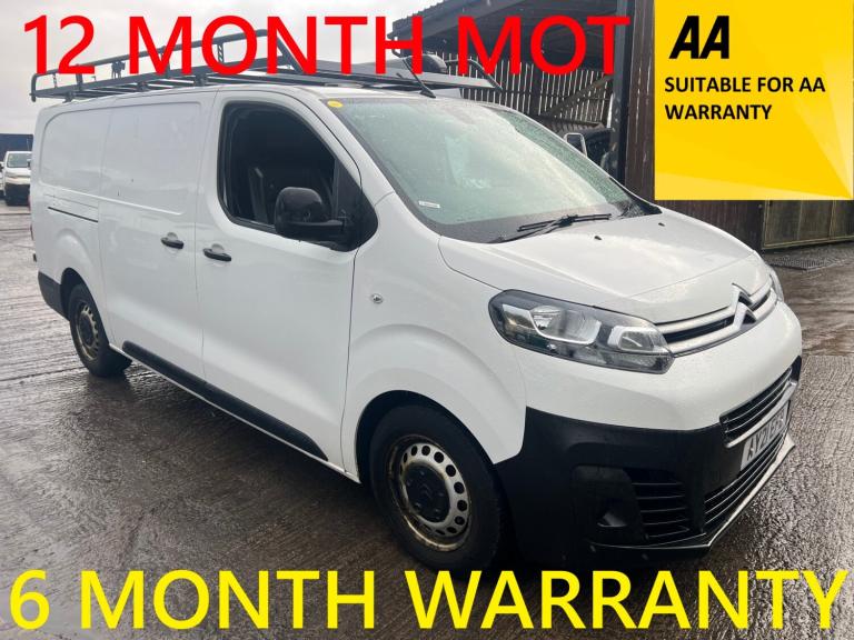 2021 Citroen Dispatch 1200 1.5 BlueHDi 100 Van Enterprise PANEL VAN Diesel Manual