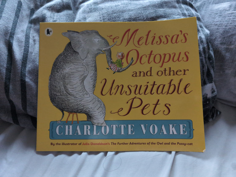 Melissas octopus and other unsuitable pets book