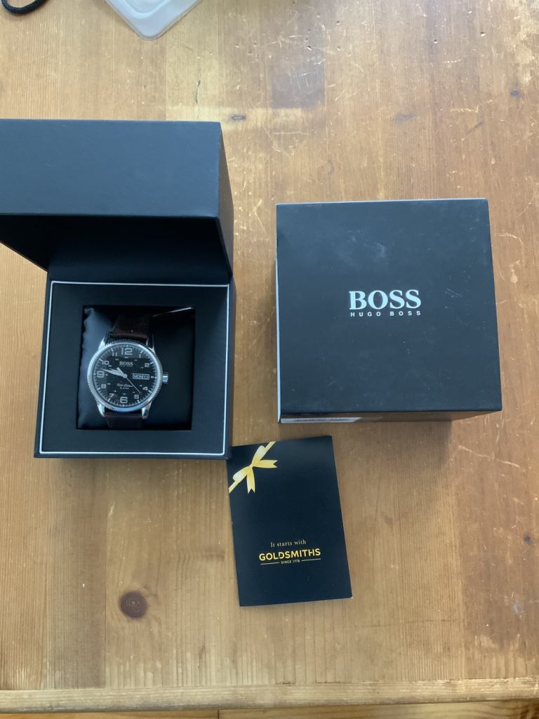 Hugo Boss classic style watch