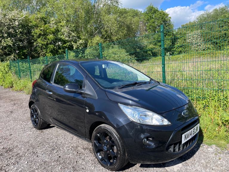 FORD KA 1.2 METAL S/S 14 REG BLACK 3 DOOR GENUINE 69790 MOT MARCH 4TH 2027 TAX £35 LOW INSURANCE