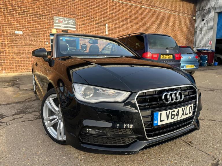 2014 Audi A3 1.6 TDI S Line 2dr CONVERTIBLE DIESEL Manual
