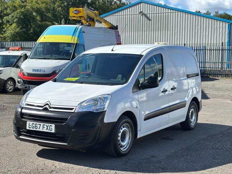 2017 Citroen Berlingo 1.6 BlueHDi 625Kg LX 100ps ETG6 AUTOMATIC PANEL VAN Diesel Automatic