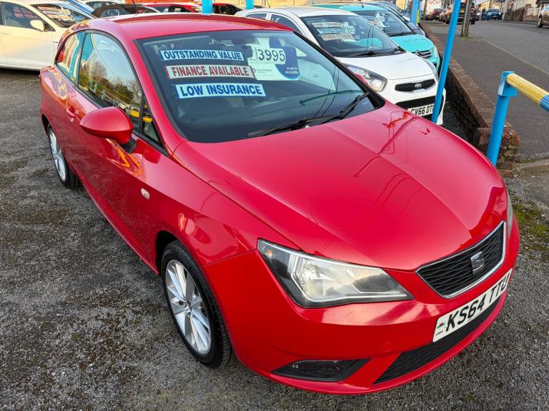 2014 SEAT Ibiza 1.4 Toca 3dr HATCHBACK Petrol Manual