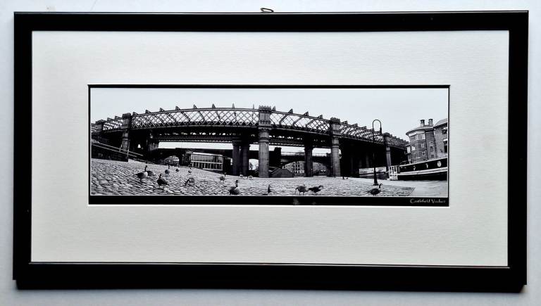 ORIGINAL PHOTOGRAPH...CASTLEFIELD VIADUCT..MANCHESTER