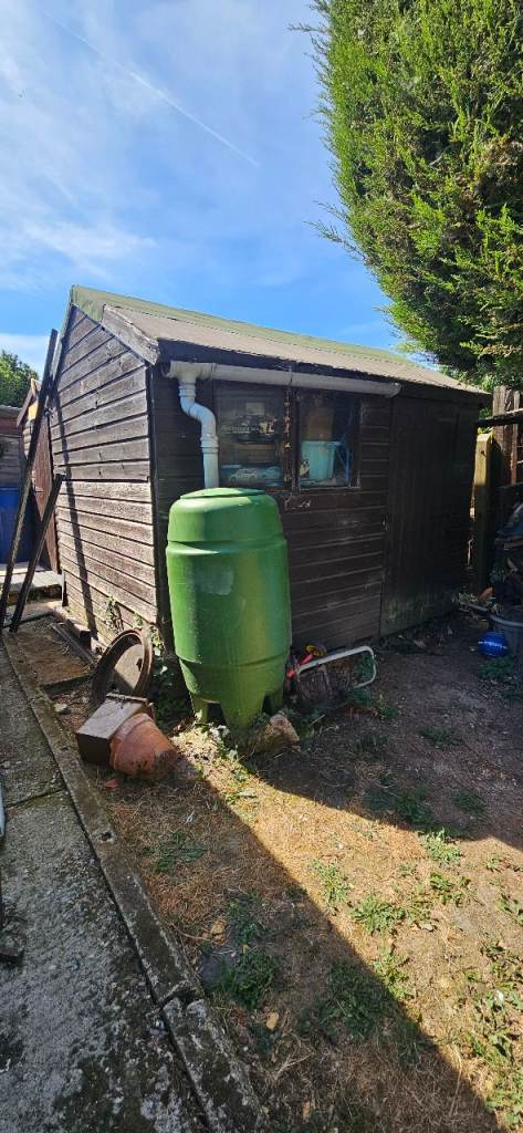 Wooden Garden Shed  Fair Condition