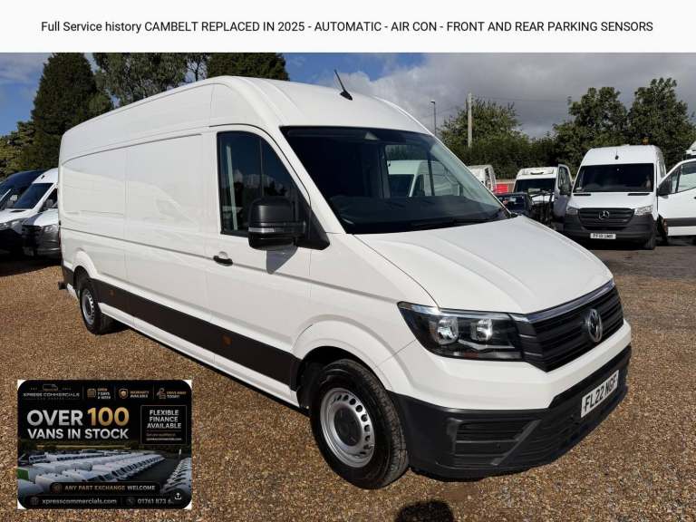 2022 Volkswagen Crafter 2.0 TDI CR35 Startline Panel Van 5dr Diesel Automatic FWD LWB High Roof E...