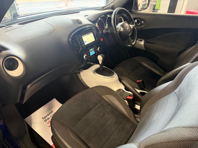 2017 Nissan Juke 1.6 N-Connecta XTRON Euro 6 5dr HATCHBACK Petrol Automatic