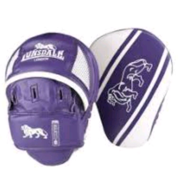 New Lonsdale curved gel focus pads mma martial arts muay thai boxing