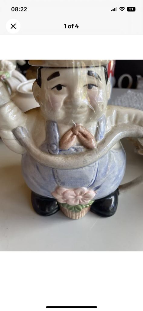 Gardener Man Novelty Tea Pot 