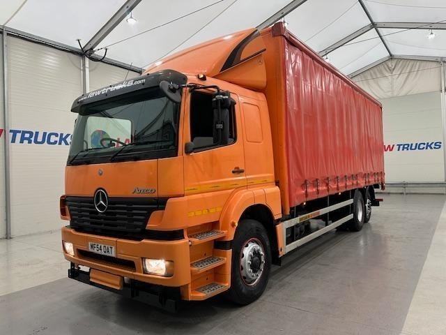 Mercedes-Benz Atego 2528 6x2 Rear Lift Sleeper Cab Curtainsider