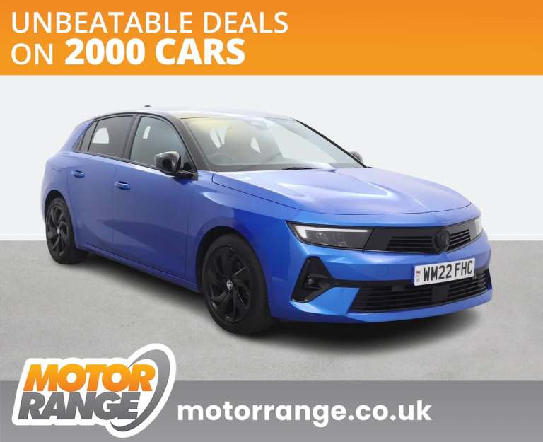 2022 Vauxhall Astra 1.2 Turbo 130 GS Line 5dr Hatchback Manual
