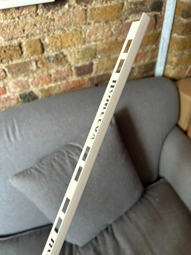 Homelux White PVC tile trim topps tiles 12.5mm brand new RRP £8.59 collection hackney e8