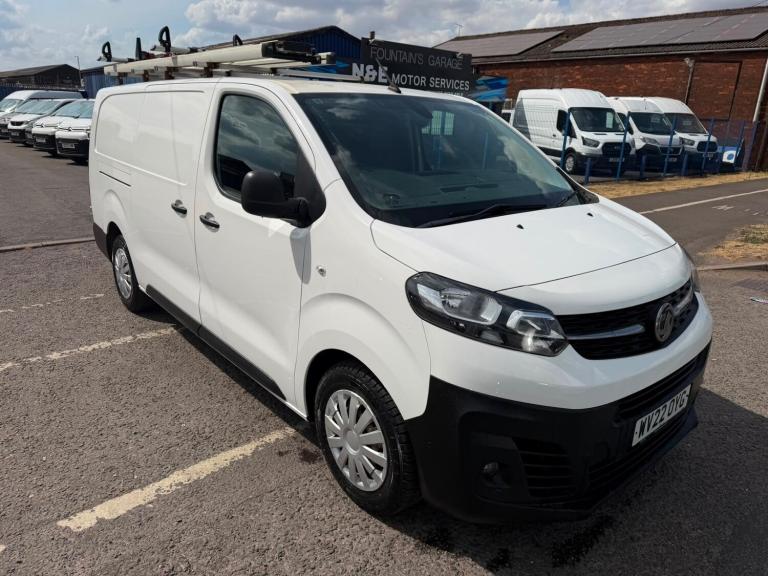 2022 Vauxhall Vivaro 2900 1.5d Dynamic  l2 lwb 61k a/c expert dispatch 6 speed finance available ...