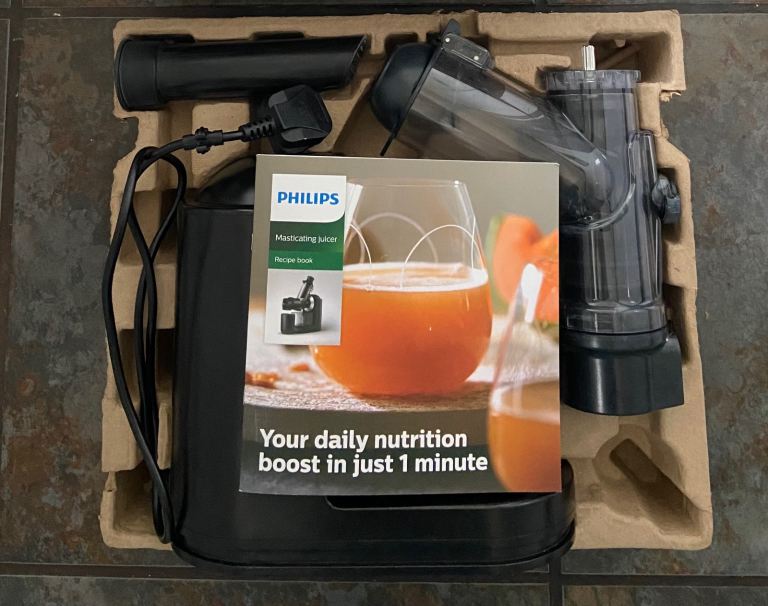 Philips Viva Collection Masticating Juicer HR1889/71 – Excellent Condition