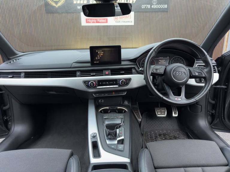 2016 Audi A4 2.0 TFSI S line Saloon 4dr Petrol S Tronic Euro 6 (s/s) (190 ps) Saloon Petrol Autom...