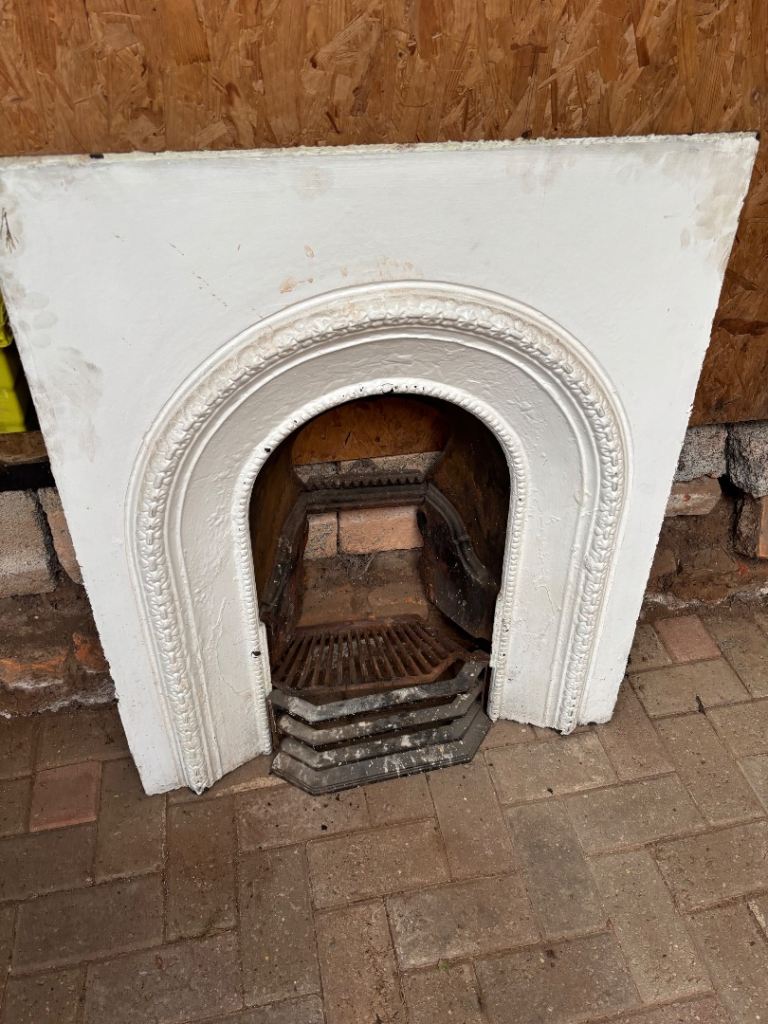 Victorian Cast Iron Fireplace 