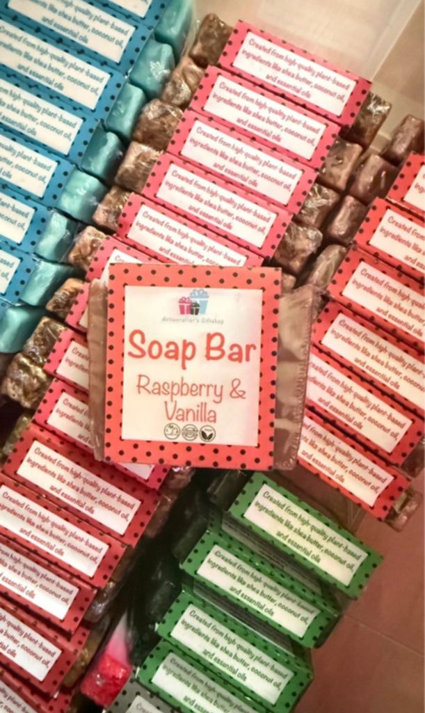 110 vegan soap bars - soap business start up