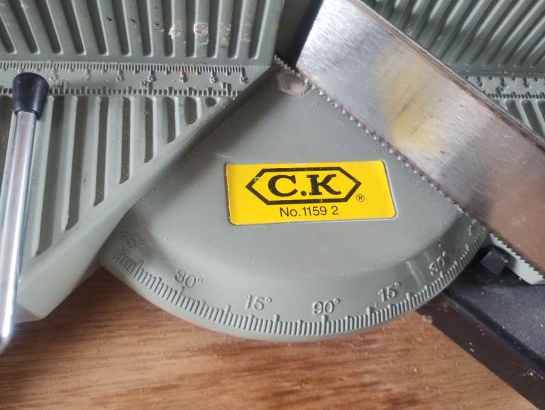 C.K Mitre Box with Saw No. 1159 2 – Good Condition