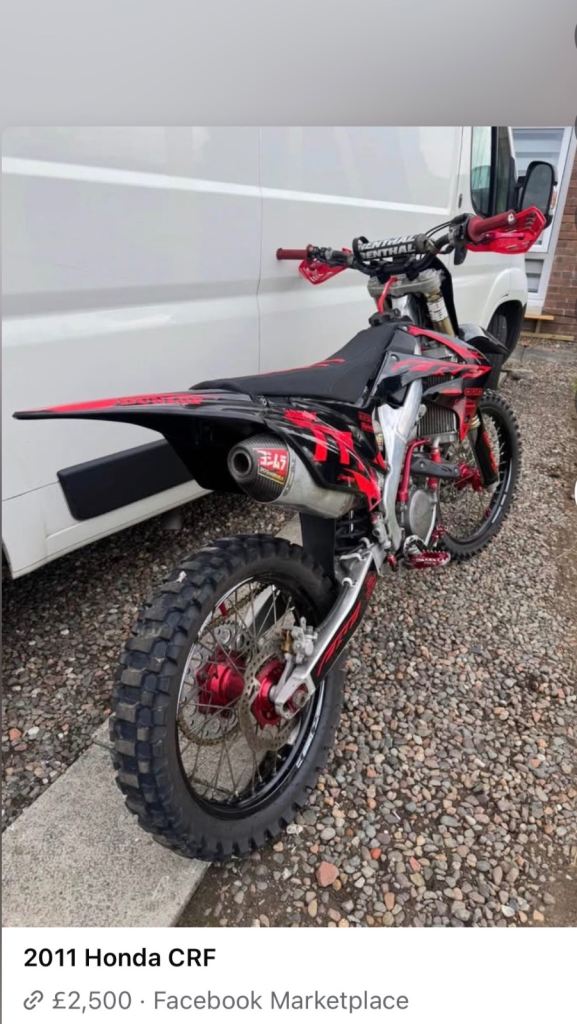 2011 Honda CRF 250R