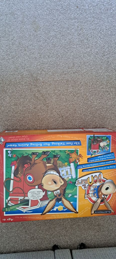 Vintage pin the tail on the donkey
