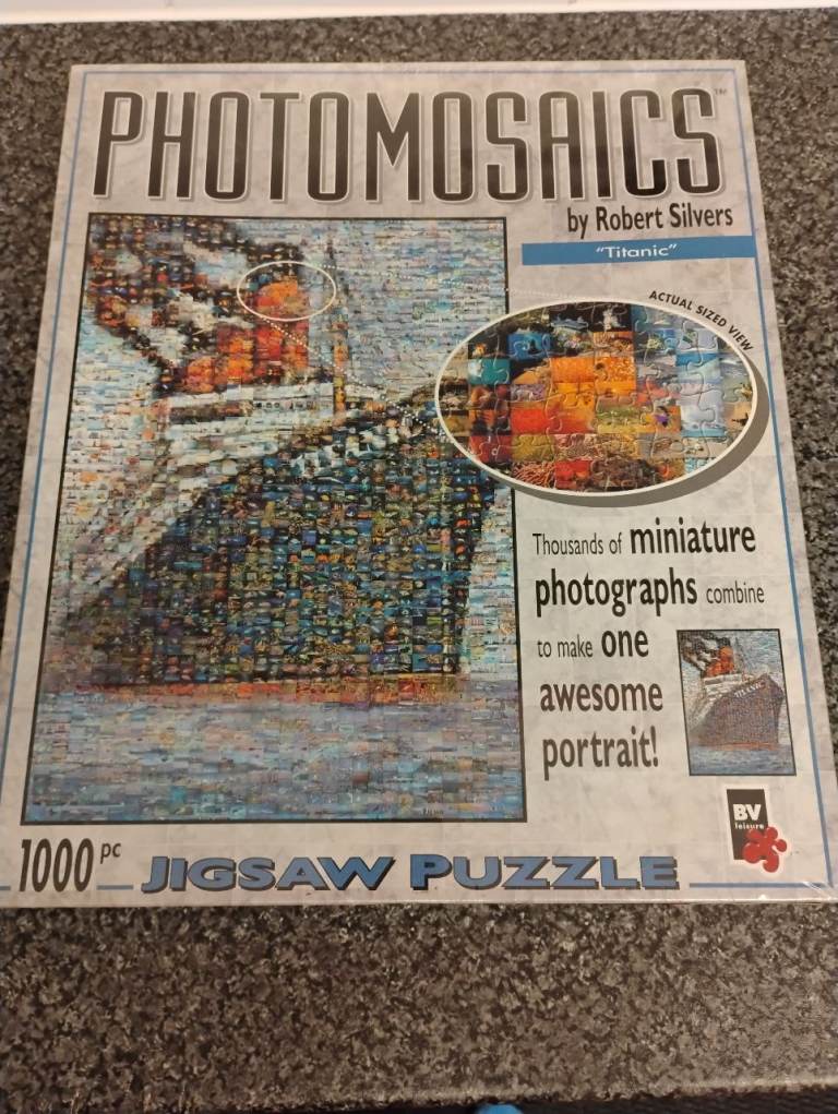 image for Puzzles,Photomosaic x3