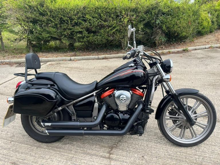 2012 12 KAWASAKI VN 900 C9f A CUSTOM CRUISER VN900 CU VANCE  HINES PANNIERS