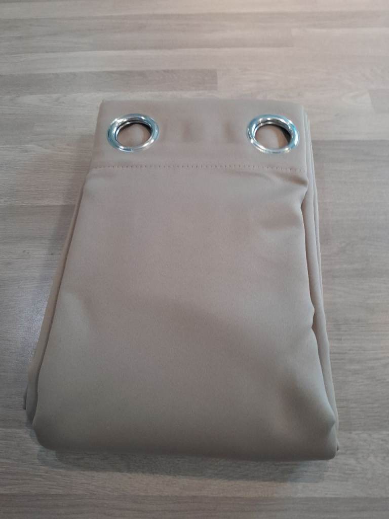 Brand New Cucraf Brown Curtains 54in Wide 68in Drop