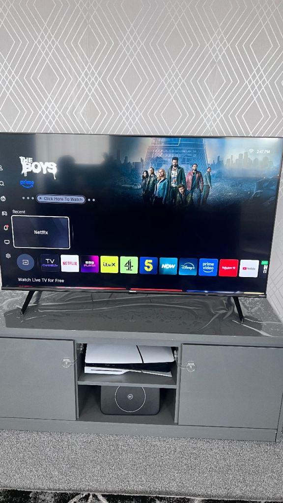 Hisense TV 50” 4k smart TV 