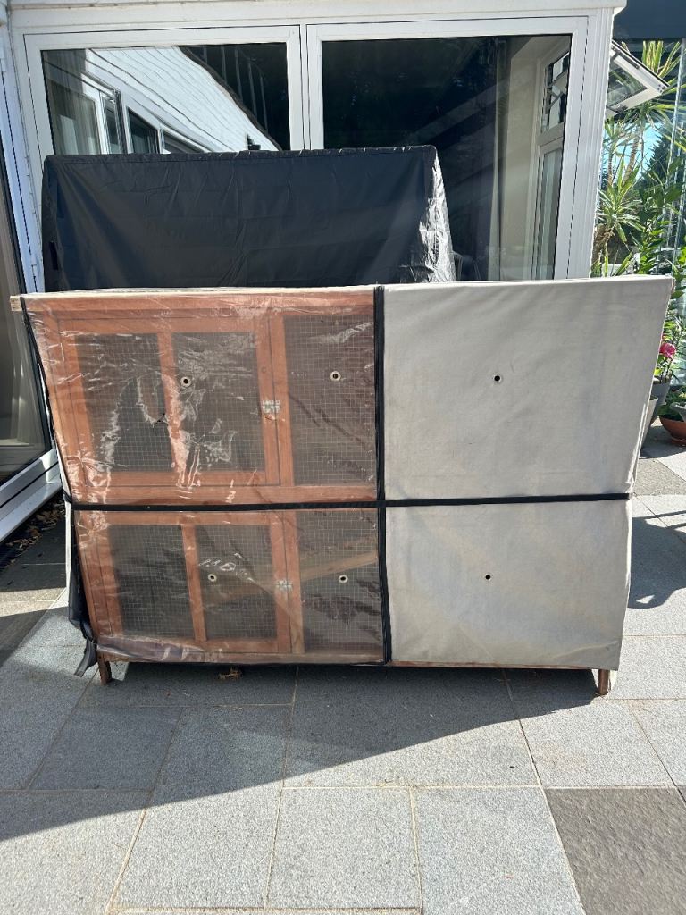 Guinea Pig Hutch and Cover 5 foot