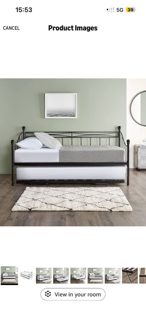 Single Trundle Day Bed